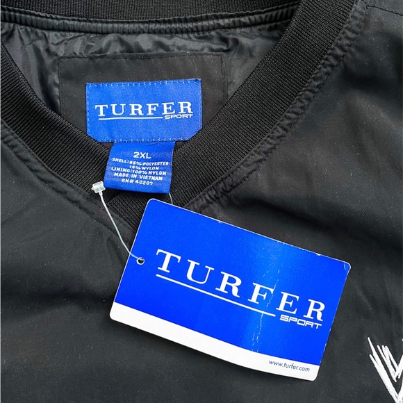 XX-Large Y2K Black Boxy WWE Windbreaker Pullover Jacket - Picture 3 of 3